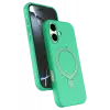 Newface Apple iPhone 16 Regal Magsafe Standlı Kapak - Yeşil
