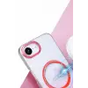 Newface Apple iPhone 16E Glossy Magsafe Kapak - Siyah