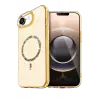 Newface Apple iPhone 16E Live Diamond Magsafe Kapak - Sarı