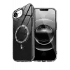 Newface Apple iPhone 16E Live Diamond Magsafe Kapak - Siyah