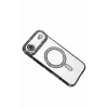 Newface Apple iPhone 17 Air Joke Simli Magneticsafe Kılıf - Siyah