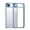 Newface Apple iPhone 17 Air Razer Lensli Silikon - Açık Mavi