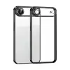 Newface Apple iPhone 17 Air Razer Lensli Silikon - Siyah