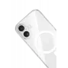 Newface Apple iPhone 17 Kılıf Pc Real Magsafe Kapak - Şeffaf