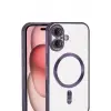 Newface Apple iPhone 17 Kross Magneticsafe Kapak - Mor
