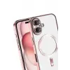 Newface Apple iPhone 17 Kross Magneticsafe Kapak - Rose
