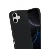 Newface Apple iPhone 17 Nano içi Kadife Silikon - Siyah