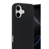 Newface Apple iPhone 17 Nano içi Kadife Silikon - Siyah