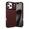 Newface Apple iPhone 17 Pro Auto Focus Karbon Kapak - Bordo