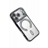 Newface Apple iPhone 17 Pro Joke Simli Magneticsafe Kılıf - Siyah