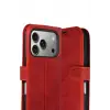 Newface Apple iPhone 17 Pro Max Trend S Plus Kapaklı Kılıf - Kırmızı