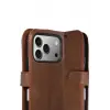 Newface Apple iPhone 17 Pro Max Trend S Plus Kapaklı Kılıf - Taba