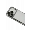 Newface Apple iPhone 17 Pro Razer Lensli Silikon - Titan Gri