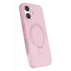 Newface Apple iPhone 17 Regal Magsafe Standlı Kapak - Açık Pembe