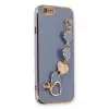 Newface Apple iPhone 6 Kılıf Esila Silikon - Gri