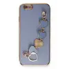 Newface Apple iPhone 6 Kılıf Esila Silikon - Gri