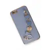 Newface Apple iPhone 6 Kılıf Esila Silikon - Gri