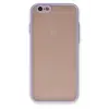 Newface Apple iPhone 6 Kılıf Montreal Silikon Kapak - Mor