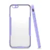Newface Apple iPhone 6 Kılıf Platin Silikon - Lila