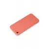 Newface Apple iPhone 7 Kılıf First Silikon - Turuncu