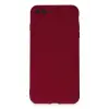 Newface Apple iPhone 7 Plus Kılıf First Silikon - Bordo