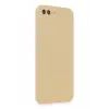 Newface Apple iPhone 7 Plus Kılıf First Silikon - Gold