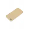 Newface Apple iPhone 7 Plus Kılıf First Silikon - Gold