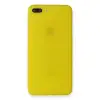 Newface Apple iPhone 7 Plus Kılıf PP Ultra İnce Kapak - Sarı