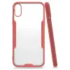 Newface Apple iPhone X Kılıf Platin Silikon - Pembe