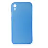 Newface Apple iPhone XR Kılıf PP Ultra İnce Kapak - Mavi