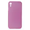 Newface Apple iPhone XR Kılıf PP Ultra İnce Kapak - Pembe