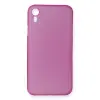 Newface Apple iPhone XR Kılıf PP Ultra İnce Kapak - Pembe