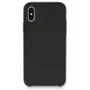 Newface Apple iPhone XS Max Kılıf Lansman Legant Silikon - Siyah