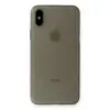 Newface Apple iPhone XS Max Kılıf PP Ultra İnce Kapak - Gri
