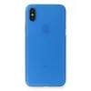 Newface Apple iPhone XS Max Kılıf PP Ultra İnce Kapak - Mavi