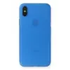 Newface Apple iPhone XS Max Kılıf PP Ultra İnce Kapak - Mavi