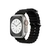Newface Apple Watch 38mm Ocean Kordon - Siyah