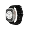 Newface Apple Watch 38mm Ocean Kordon - Siyah
