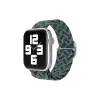 Newface Apple Watch 38mm Star Kordon - Zigzag Mavi-Yeşil