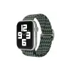 Newface Apple Watch 38mm Star Kordon - Zigzag Yeşil-Siyah