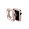 Newface Apple Watch 40mm Silikon Alt Kasa - Pudra