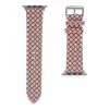 Newface Apple Watch 42mm Karo Motif Kordon - Pembe