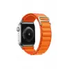 Newface Apple Watch 42mm Mountain Kordon - Turuncu