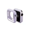 Newface Apple Watch 44mm Silikon Alt Kasa - Lila