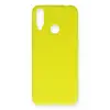 Newface General Mobile GM 10 Kılıf Nano içi Kadife Silikon - Sarı