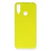 Newface General Mobile GM 10 Kılıf Nano içi Kadife Silikon - Sarı
