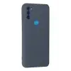 Newface General Mobile GM 21 Plus Kılıf Nano içi Kadife Silikon - Gri