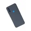 Newface General Mobile GM 21 Plus Kılıf Nano içi Kadife Silikon - Gri