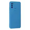 Newface General Mobile GM 21 Plus Kılıf Nano içi Kadife Silikon - Mavi