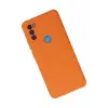 Newface General Mobile GM 21 Plus Kılıf Nano içi Kadife Silikon - Turuncu